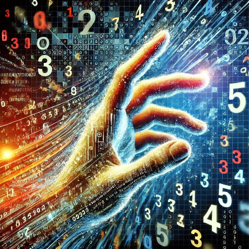 An agent hand morphed from structured text